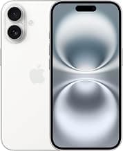 iPhone 16 128 GB: 5G Mobile phone with Apple Intelligence, Camera Control, A18 Chip and a Big Boost in Battery Life. Works with AirPods; Whi