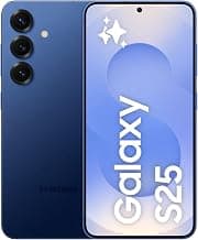 Galaxy S25 5G SM-S931B/DS 256GB 12GB Dual SIM Factory Unlocked GSM Smartphone, 6.2" 120Hz AMOLED Display, 50MP Cameras - International Version (Navy)