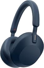 WH-1000XM5 Premium Noise Canceling Headphones, Auto NC Optimizer, 30-Hour Battery, Alexa Voice Control, Midnight Blue